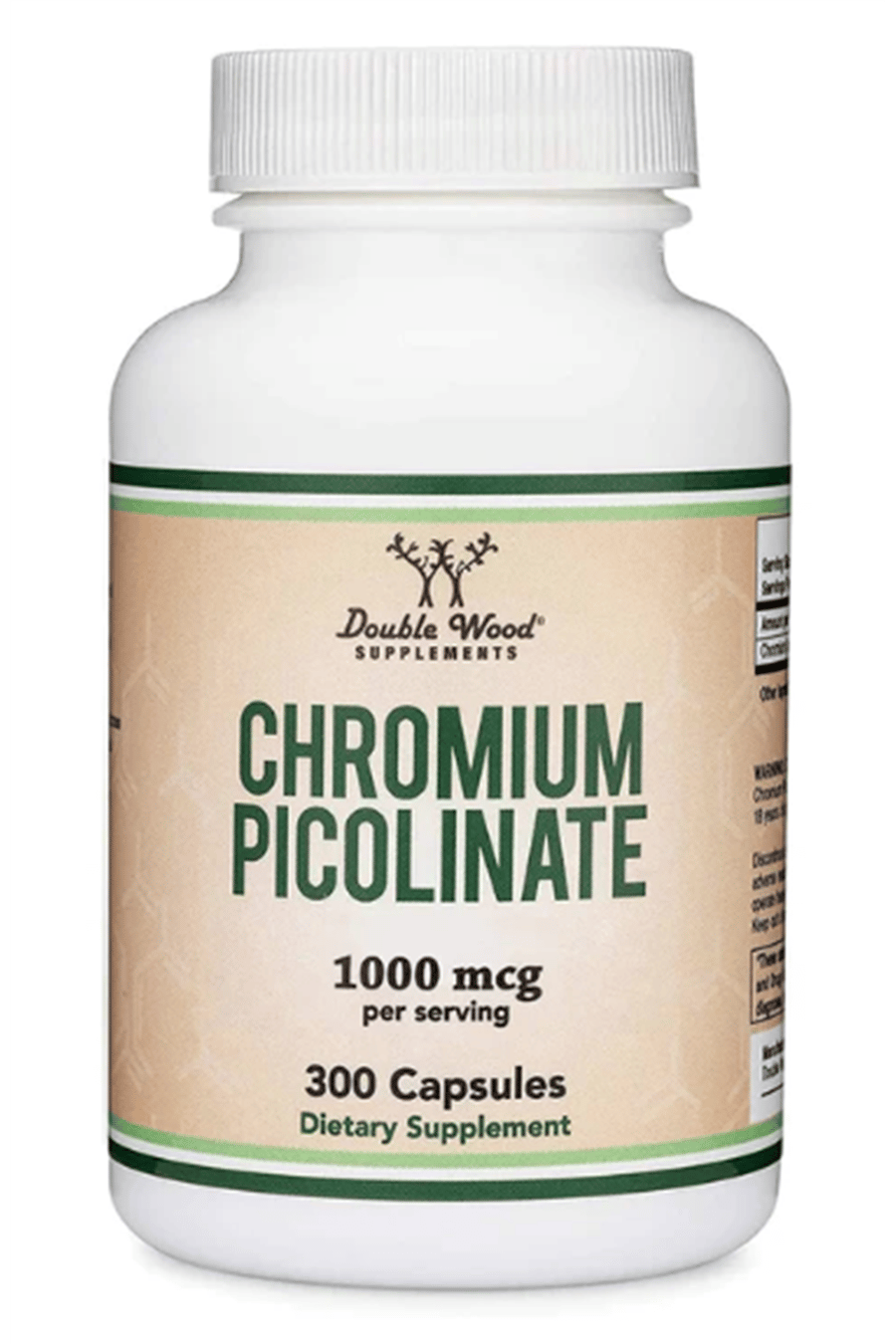 Double Wood Chromium Picolinate  1000mcg 300 Capsul.Abd Menşei.