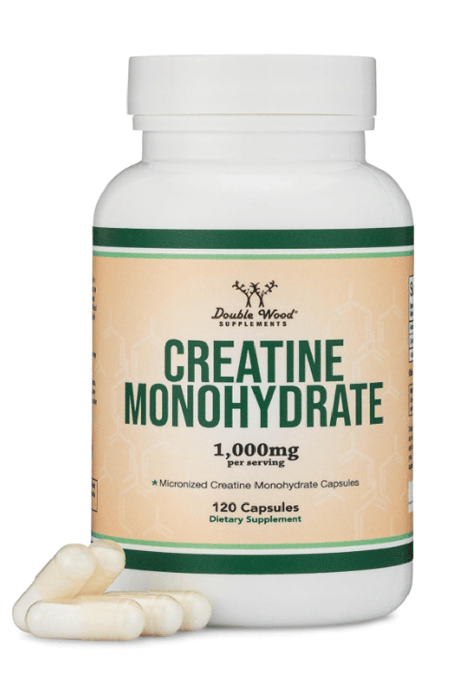 Double Wood Creatine  1,000mg  120  Capsul.38.