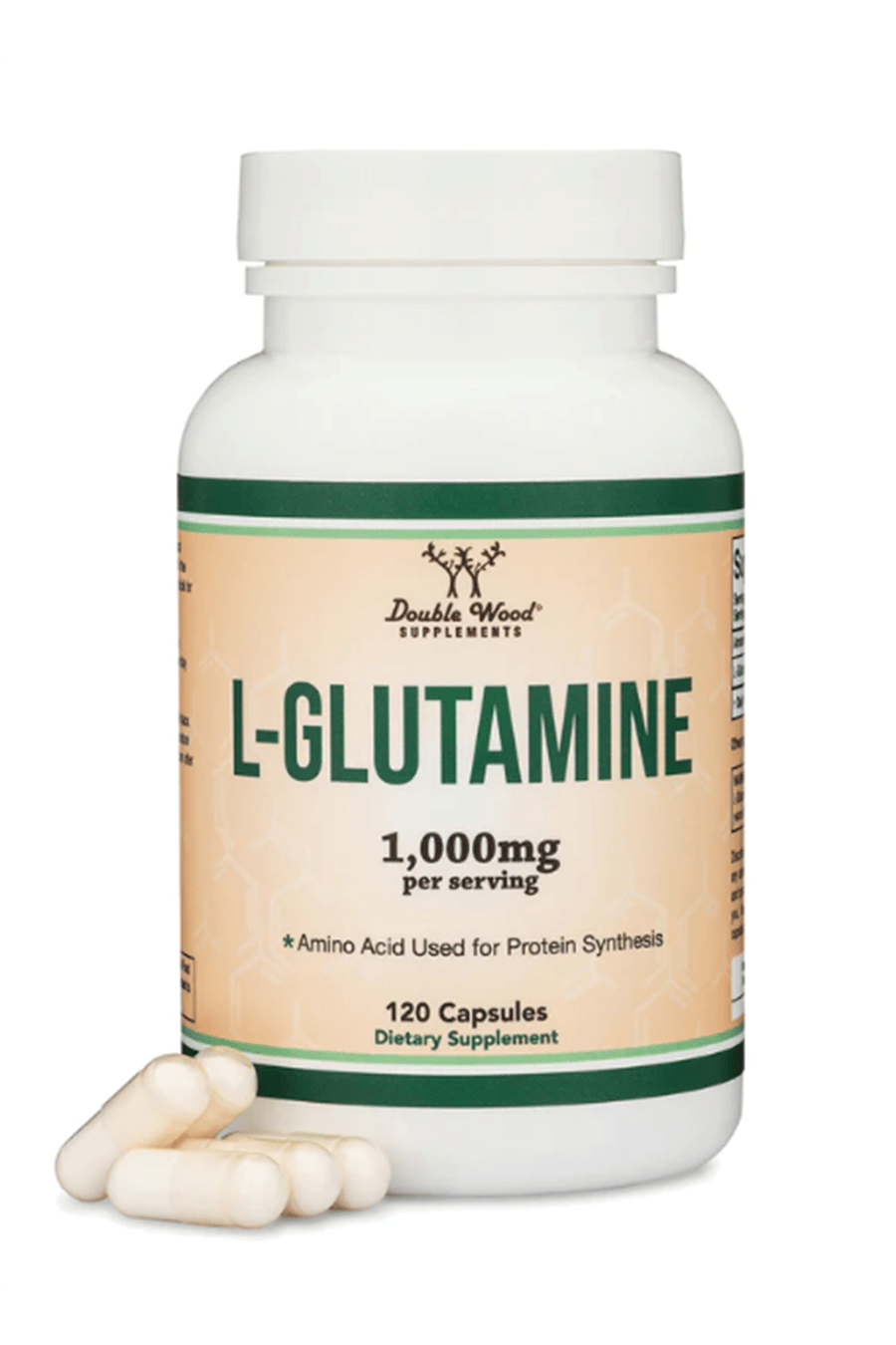 Double Wood  L-Glutamine  (500mg, 120 Capsul) Abd Menşei 37.