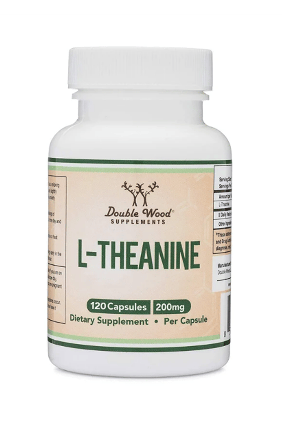 Double Wood L-Theanine 200mg 120 Capsul.Abd Menşei. 4138