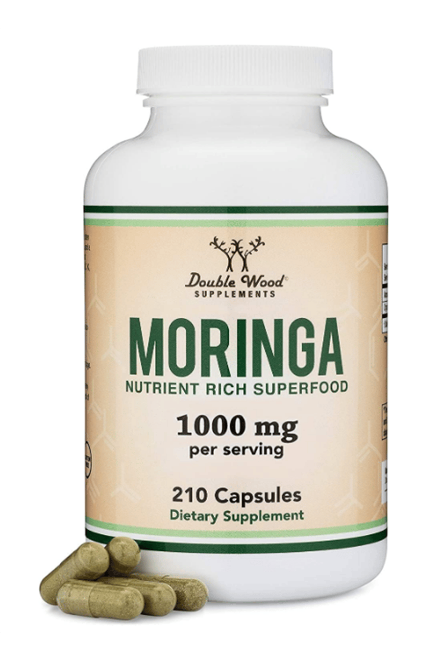 Double Wood Moringa 1000mg 210 Capsul..3835