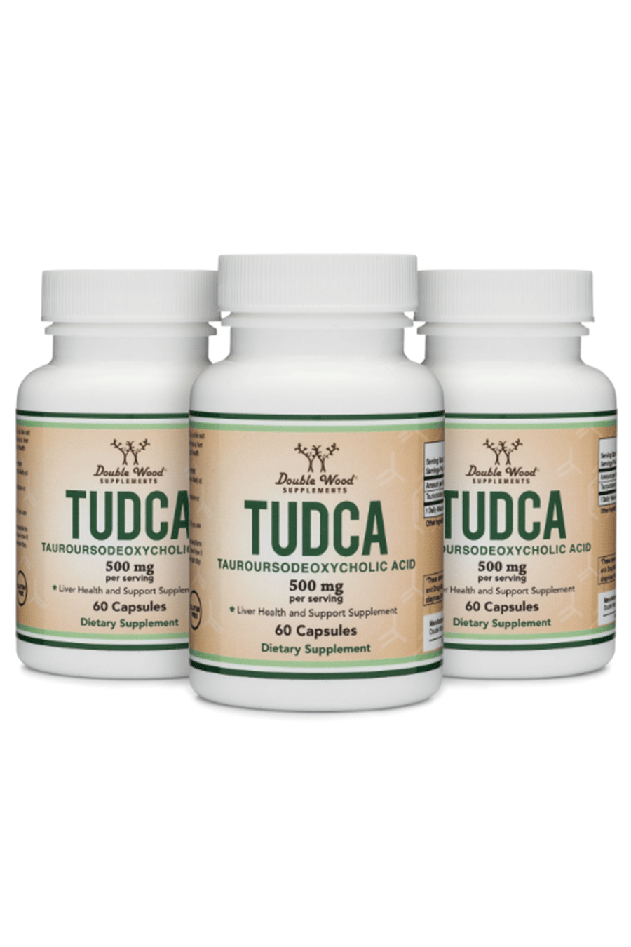 Double Wood Tudca 500mg 180 Capsules.135.