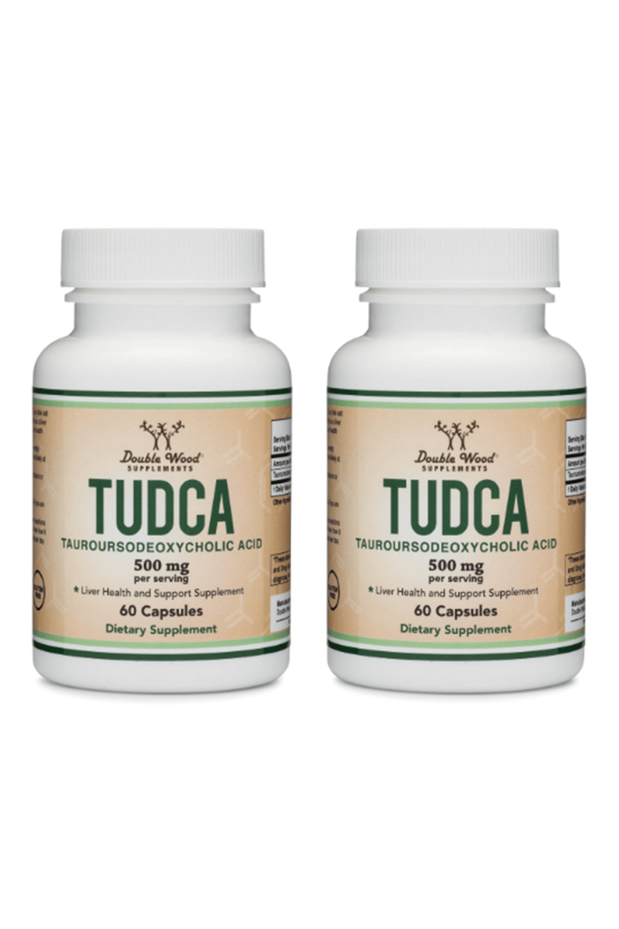 Double Wood Tudca 500mg  60x2: 120 Capsul.Abd Menşei 90.