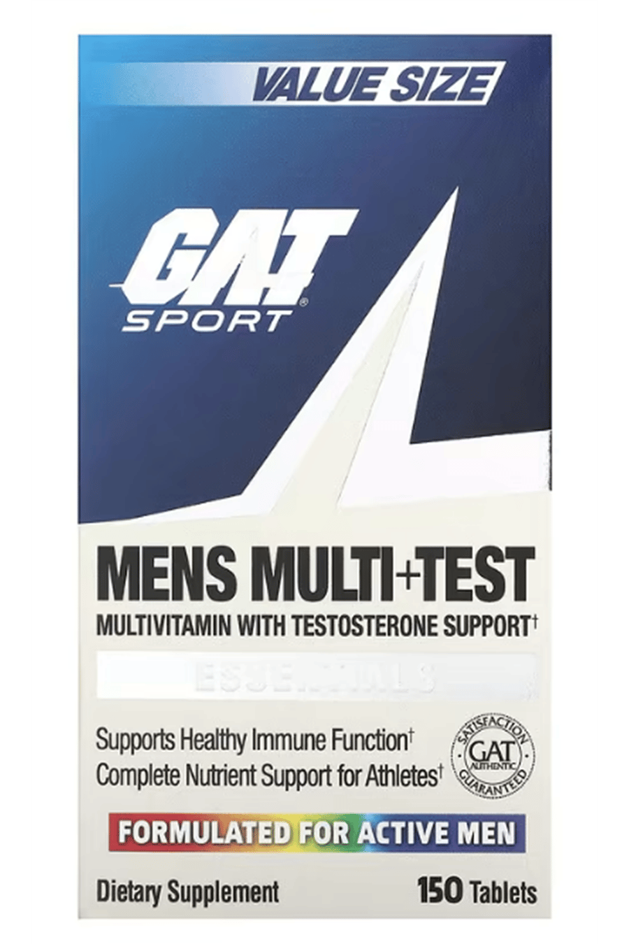 GAT  Sport Mens Multi + Test  150 Tablet.Usa Menşei