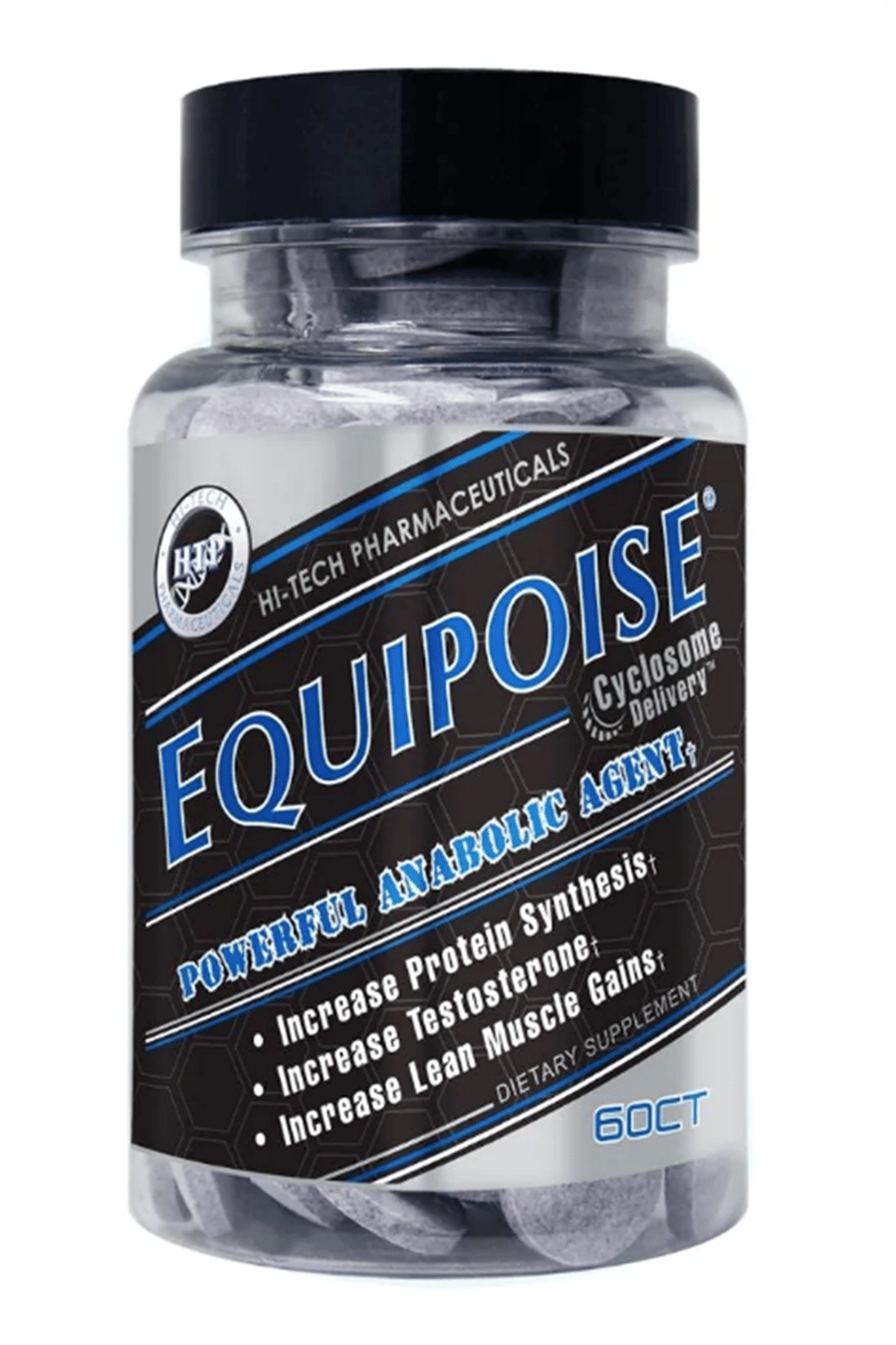 Hi-Tech  Pharmaceutıcals EQUIPOISE Bulk Version 60 Tablet. USA.3754