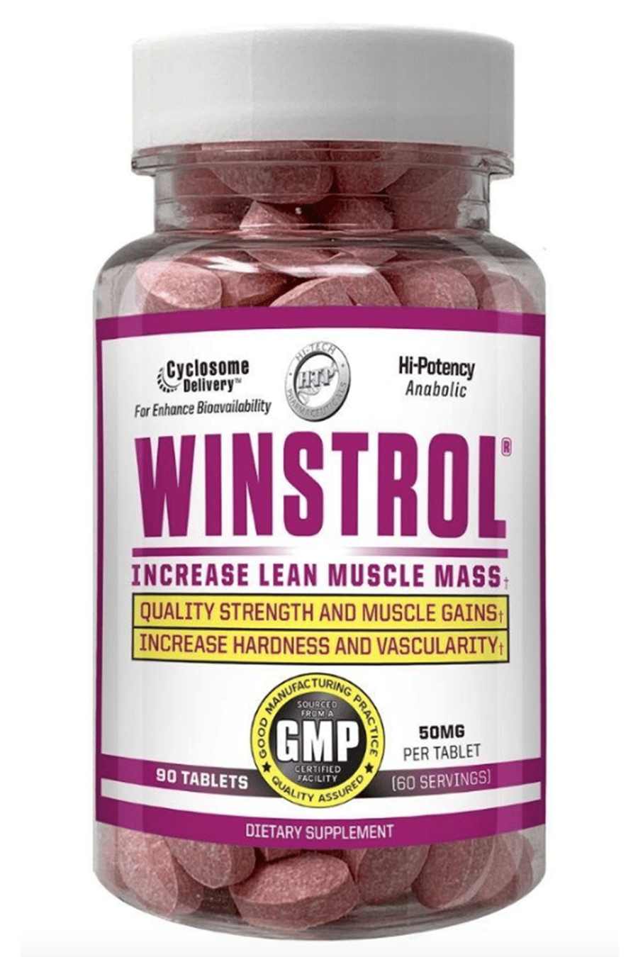 Hi-Tech Pharmaceuticals Wınstrol 90 Tab Steroid Değildir.Besin Desteğidir.58.