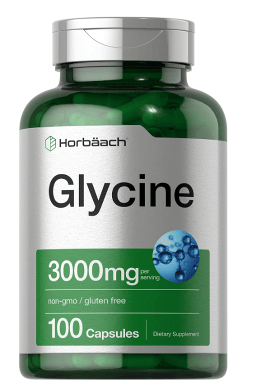 Horbäach Glycine 3000mg 100 Capsul.Usa Menşei. 4137