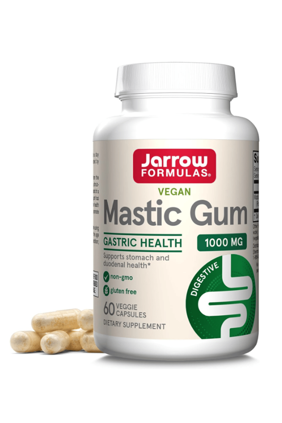 Jarrow Formulas (Özelsporcugıdaların'dan !!) Mastic Gum 1000mg Gastrointestinal Support 60 Veggie Capsul.Orj Usa 59.