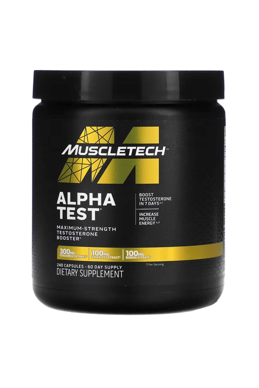 MuscleTech, Alpha Test, 240 Capsules.ABD Usa Version.3976