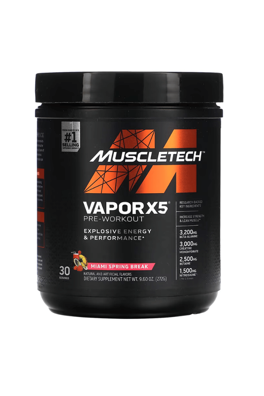 MuscleTech, VaporX5, Pre-Workout,9.6 oz (266 g) 30 Servis.EU Değil..Usa Versiondur!! 51.