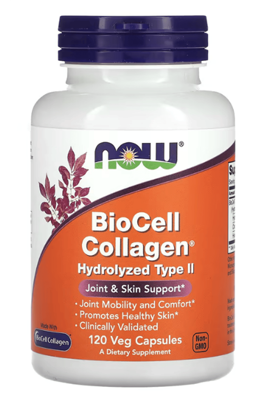 NOW Foods  BioCell Collagen, Hydrolyzed Type II, 120 Veg Capsules.Orj Abd Menşei.