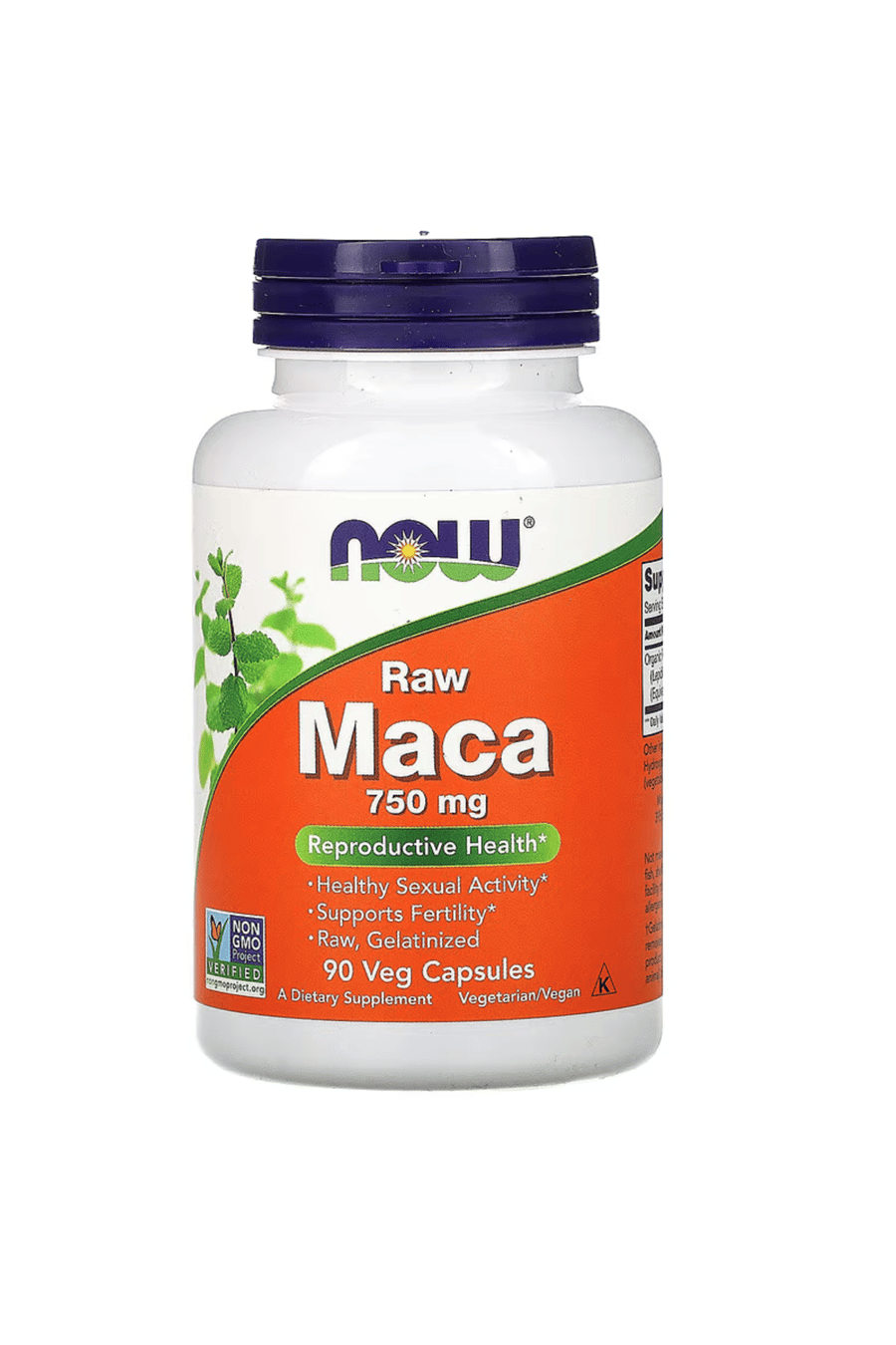 NOW Foods  Maca  Raw  750mg  90 Veg Capsul.Usa Version 43.
