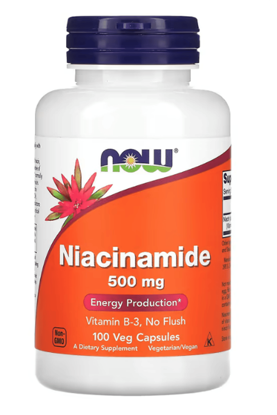 NOW Foods Niacinamide 500mg 100 Veg Capsul.ABD Menşei.35.
