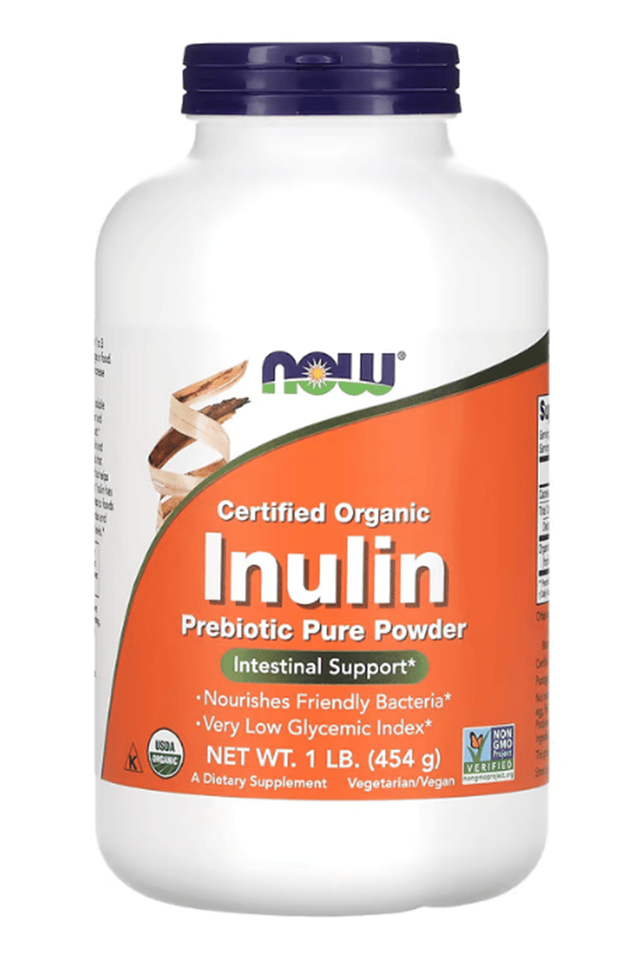 NOW Foods (Özelsporcugıdaların'dan !!) Organic Inulin Prebiotic Pure Powder 454gr.Orj Usa.44.