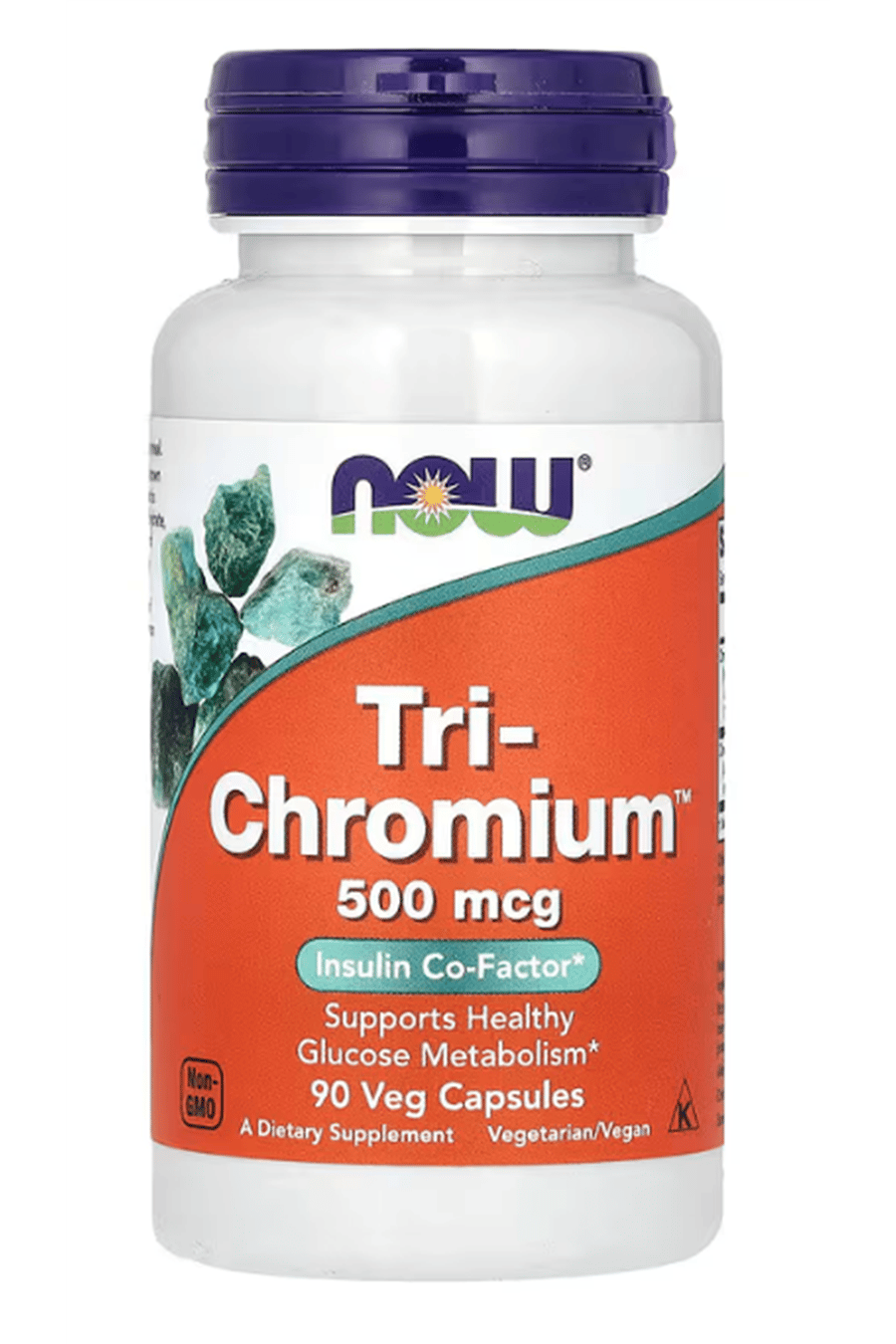 Now Foods  Tri-Chromium, 500 mcg, 90 Veg Capsules.34.
