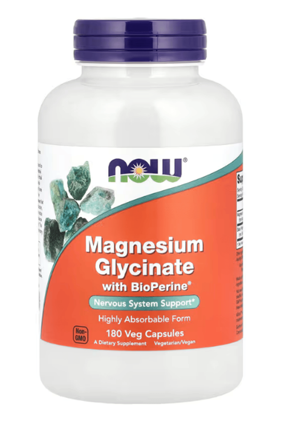 NOW  Magnesium Glycinate With BioPerine® 180 VegCapsul.Özel Sporcu Gıdaların'dan!!.46.