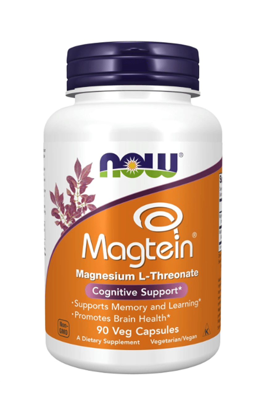NOW   Magtein Magnezyum L-Threonate 90 Veg Capsul USA Menşei.64.
