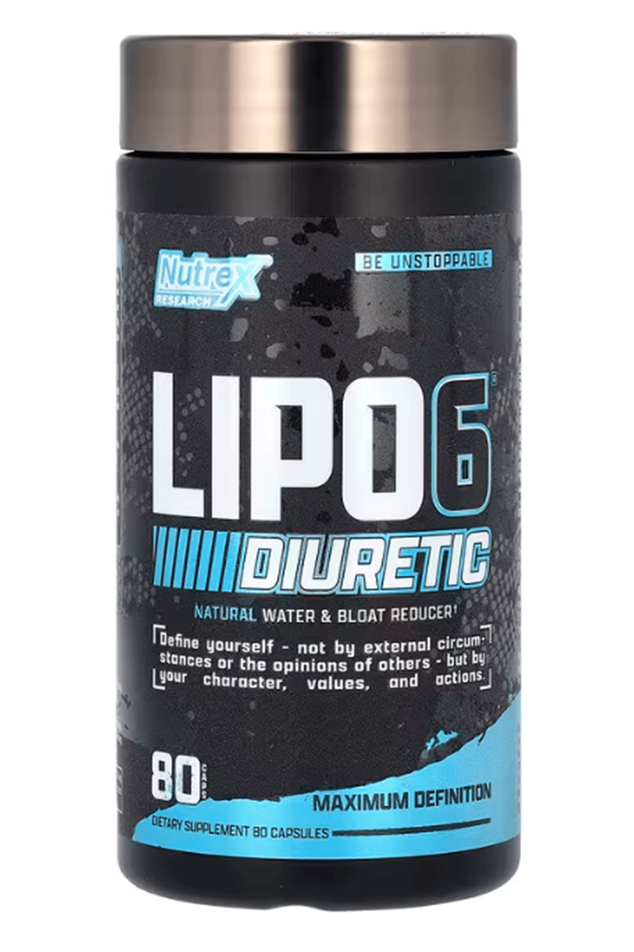 NUTREX Lipo-6 Black Diuretic (SU ATICI ÖZELLİĞİ) Fast-Acting All-Natural Diuretic Formula! 80 Black Capsul.USA MENŞEİ.38.