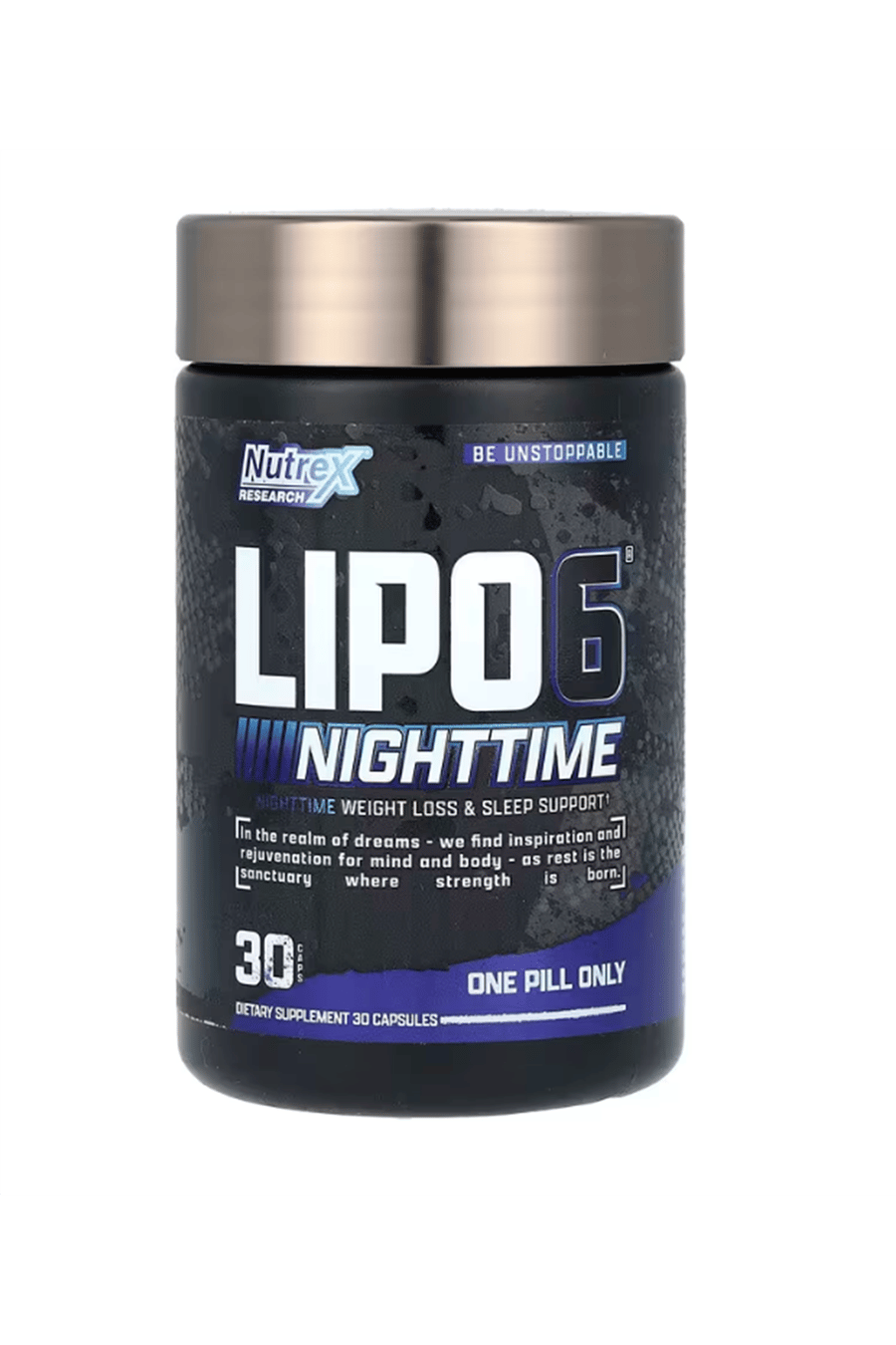 Nutrex Lipo-6 Black NightTime Ultra Concentrate 30 capsules.USA VERSİON 44.