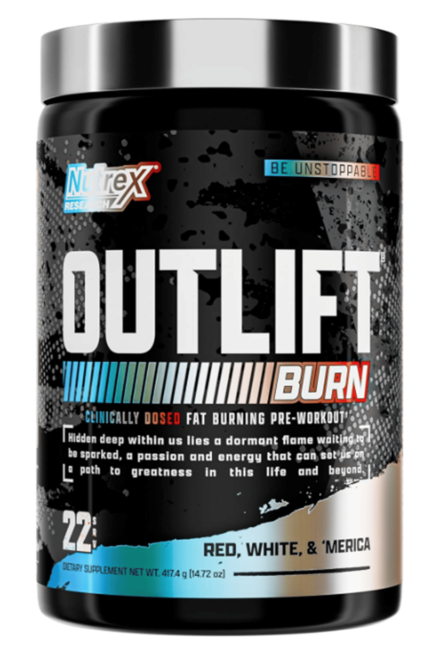 Nutrex Research Outlift Burn Pre Workout Powder 425gr. ABD MENŞEİ