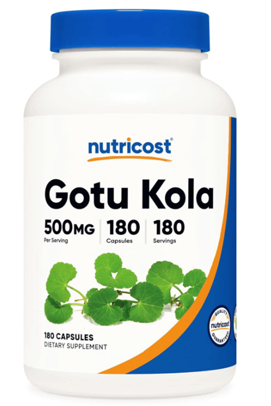 Nutricost Gotu Kola 500 MG, 180 Capsules.Abd Menşei.