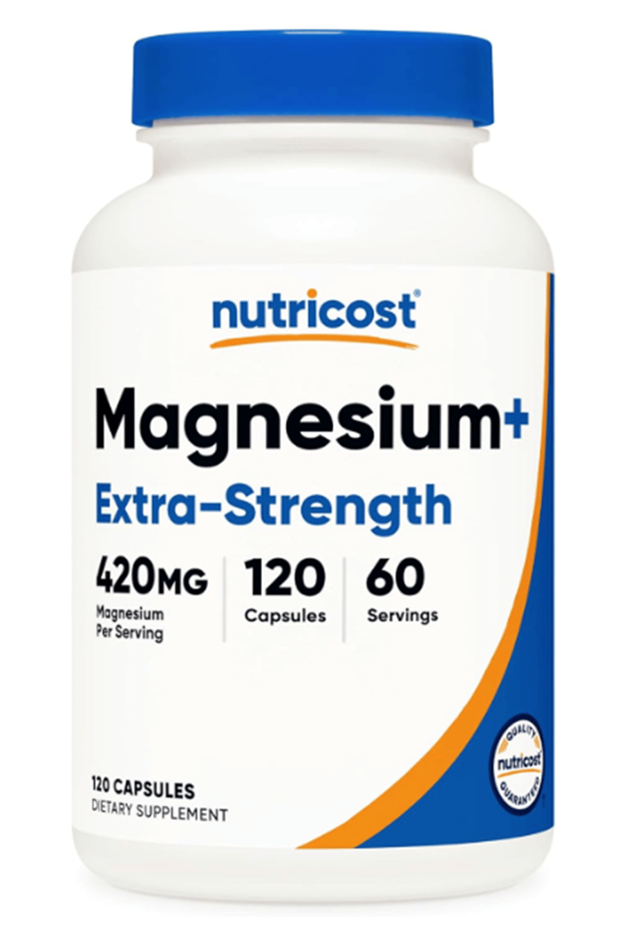 Nutricost Magnesium+ Extra Strength 420mg, 120 Capsules - 60 Servings. Magnesium Oxide and Glycinate.38.