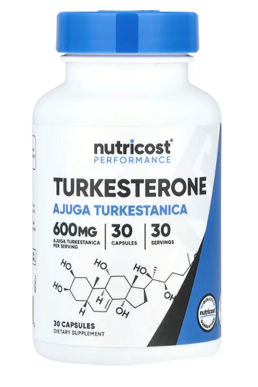 Nutricost  Performance  Turkesterone 600mg 30 Capsules.