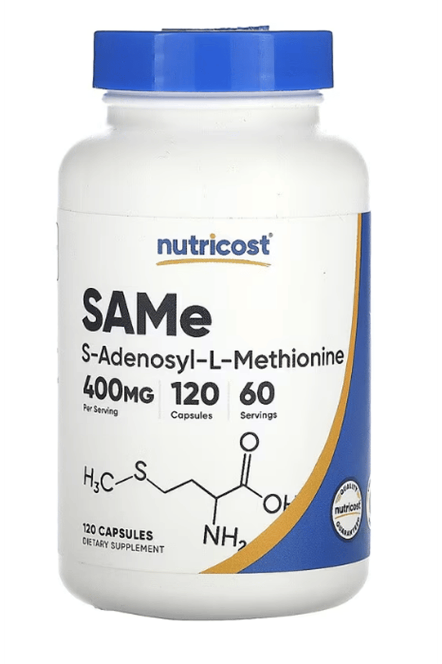 Nutricost, SAMe, 400 mg, 120 Capsules (200 mg per Capsul) .56.