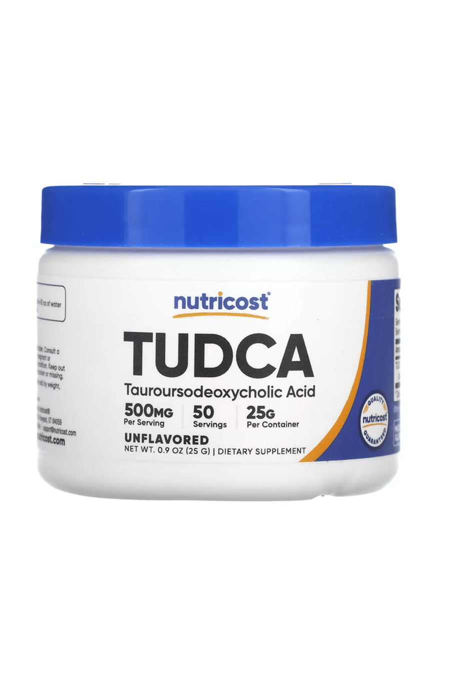Nutricost TUDCA 1 Servis 500mg 50 Servis (25 gr).Abd 64.