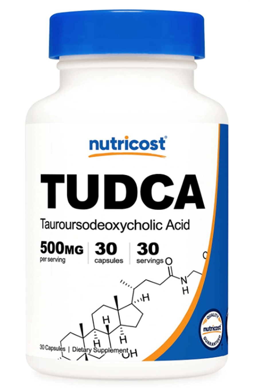 Nutricost Tudca 500mg, 30 Capsul.USA Menşei.48.