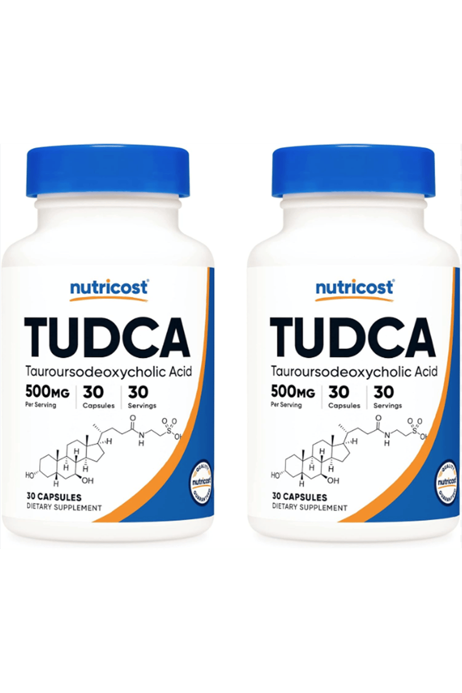 Nutricost Tudca 500mg, 30x2: 60 Capsul.Abd Menşei.96.