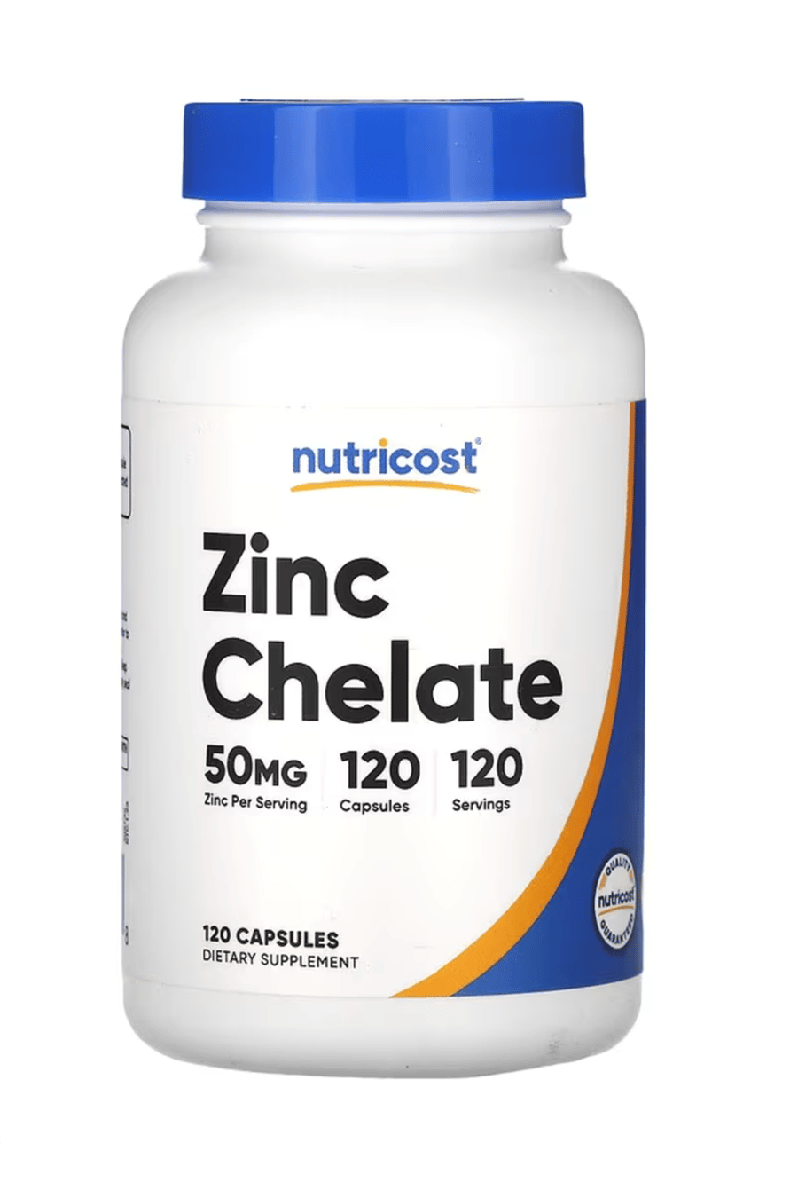 Nutricost, Zinc Chelate, 50 mg, 120 Capsules.Abd Menşei4135