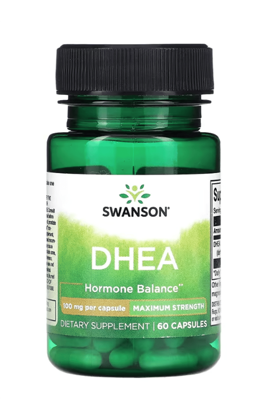 Swanson, DHEA (Özelsporcugıdaları) 100 mg, 60 Capsules. Usa Menşei.34.