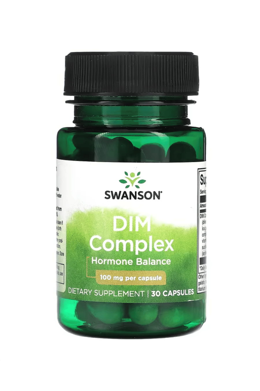 Swanson, DIM Complex,(Özelsporcugıdaları) 100 mg, 30 Capsules.Usa Menşei.31