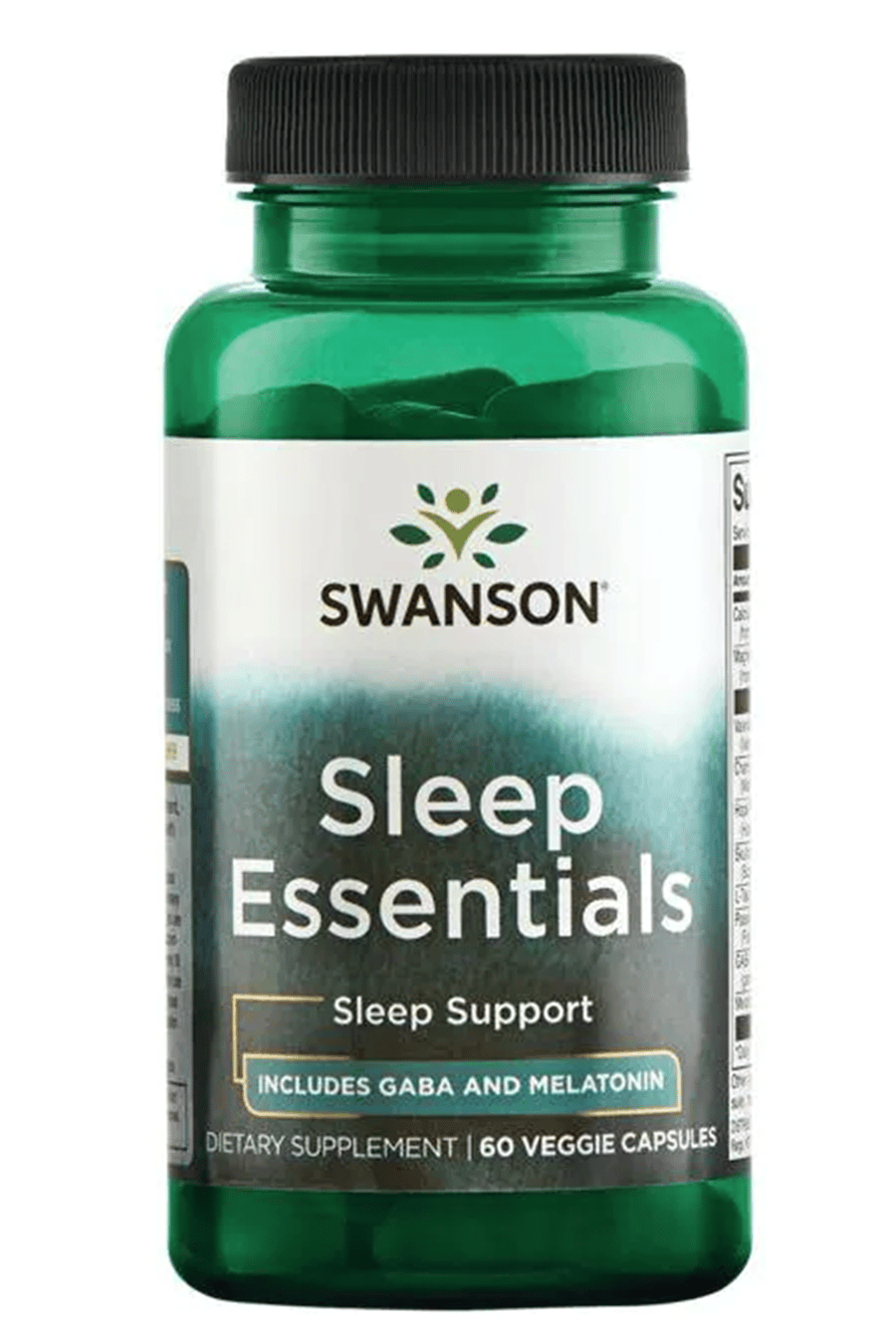 Swanson Slep Essentials (Özelsporcugıdaları) Includes GABA and 60 Capsul. Abd Menşei.32.