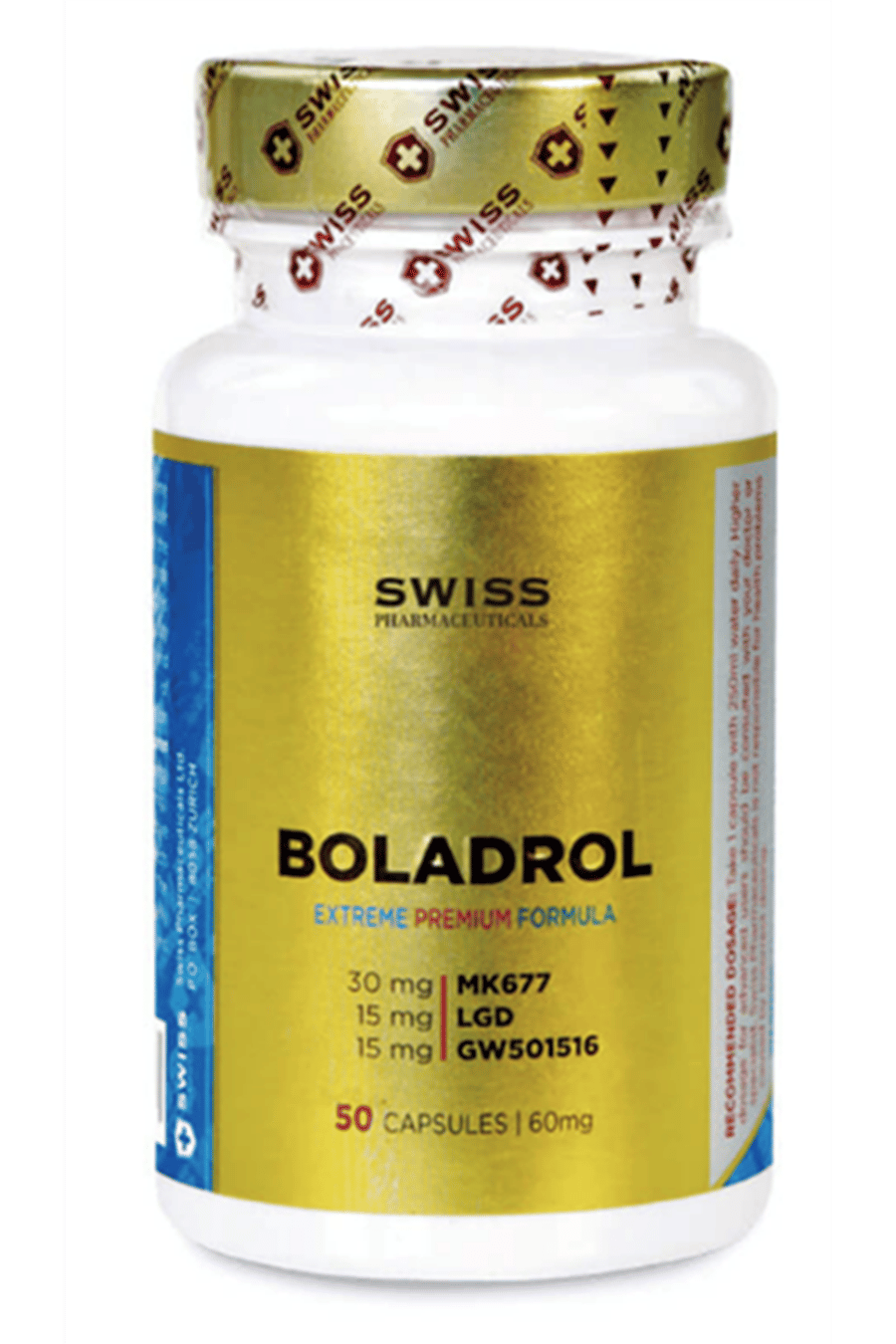 Swiss Pharmaceuticals  BOLADROL 3 Farklı Ester 50 Capsul.88.