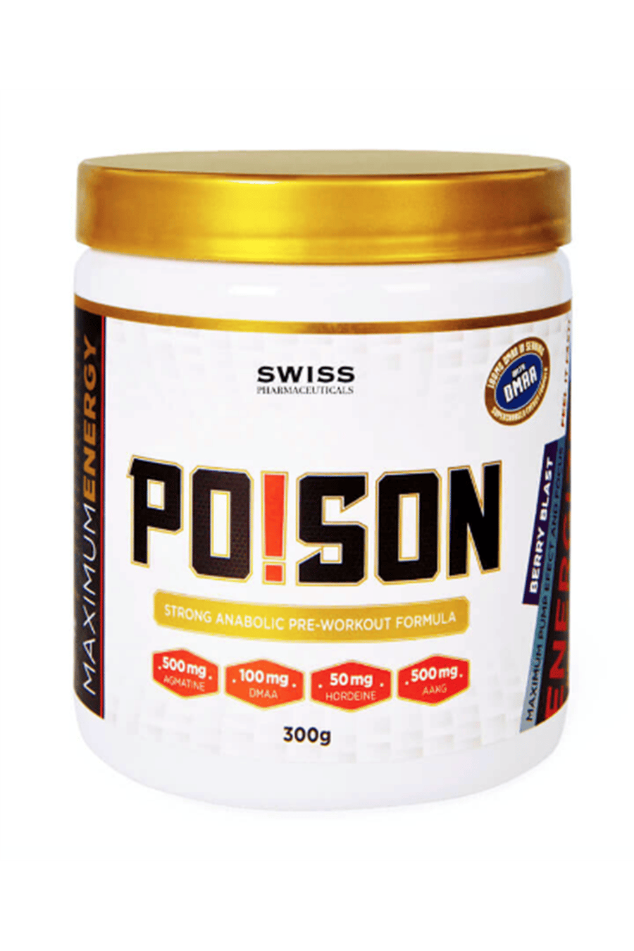 Swiss Pharmaceuticals POISON 1.3 D Formul Special Preworkout TEK KULLANIMLIK Deneme Boy 1 SERVİS 10.00gr 