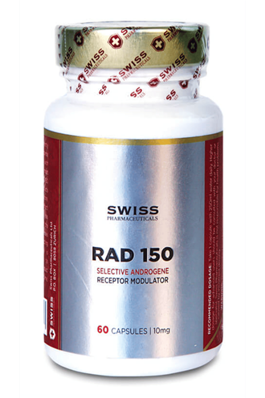 Swiss Pharmaceuticals  RAD 150  60 Capsul.Orıjınal Resmi Firma Ürünü.52.