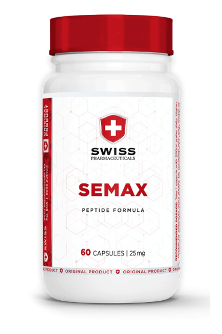 Swiss Pharmaceuticals Semax 25mg 60 capsul.