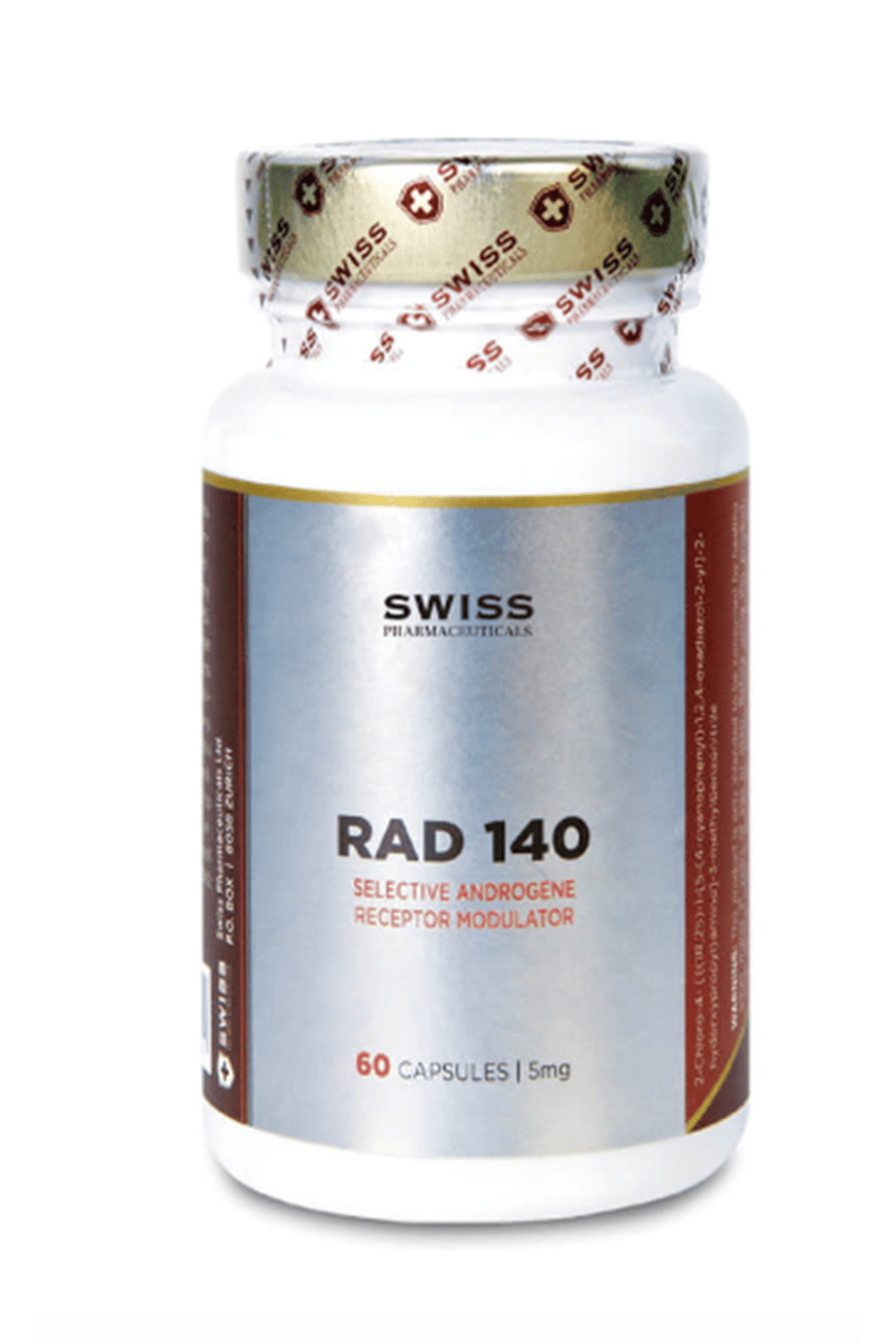 Swiss Pharmaceuticals  Testolone  RAD 140  60 Capsul.55.