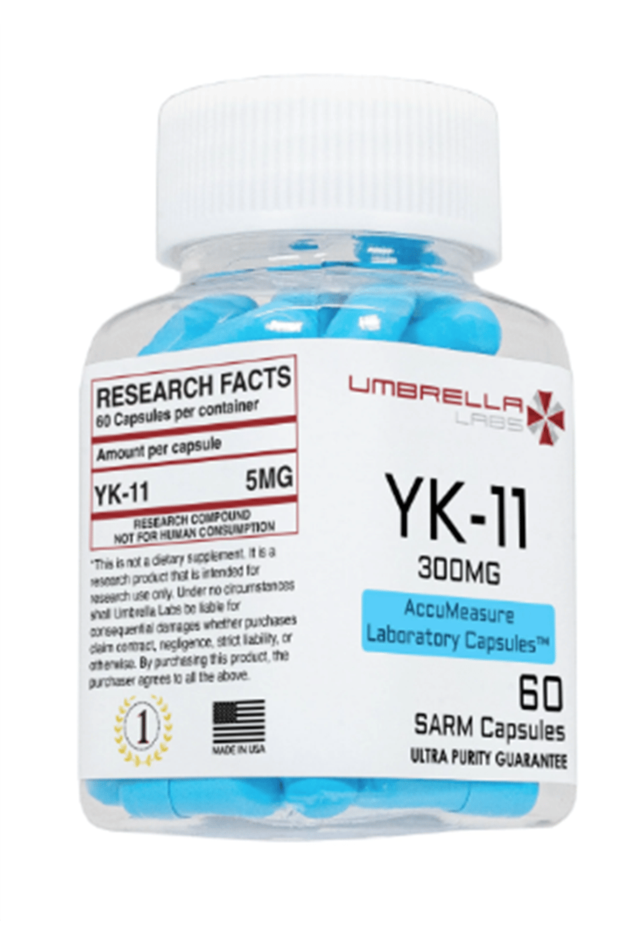 UMBRELLA  YK 11   (YENİ AMBALAJ) 60 CAPSUL USA Menşei.57.