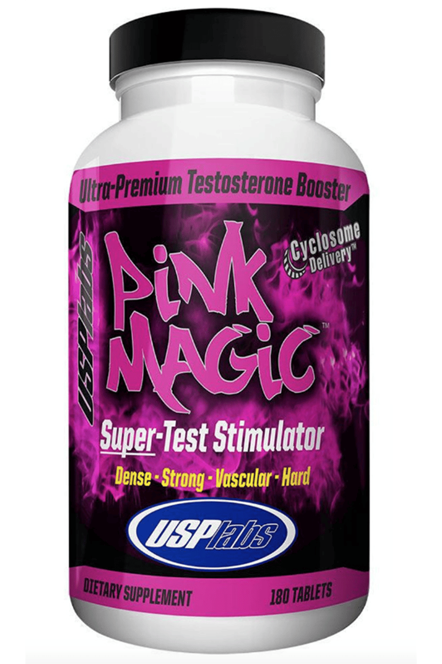 USPLABS Pink Magic Test Booster 180 Tablets.MADE IN USA.