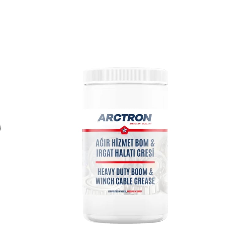 Arctron Ağır Hizmet Bom ve Irgat Halatı Gresi - 500 GR