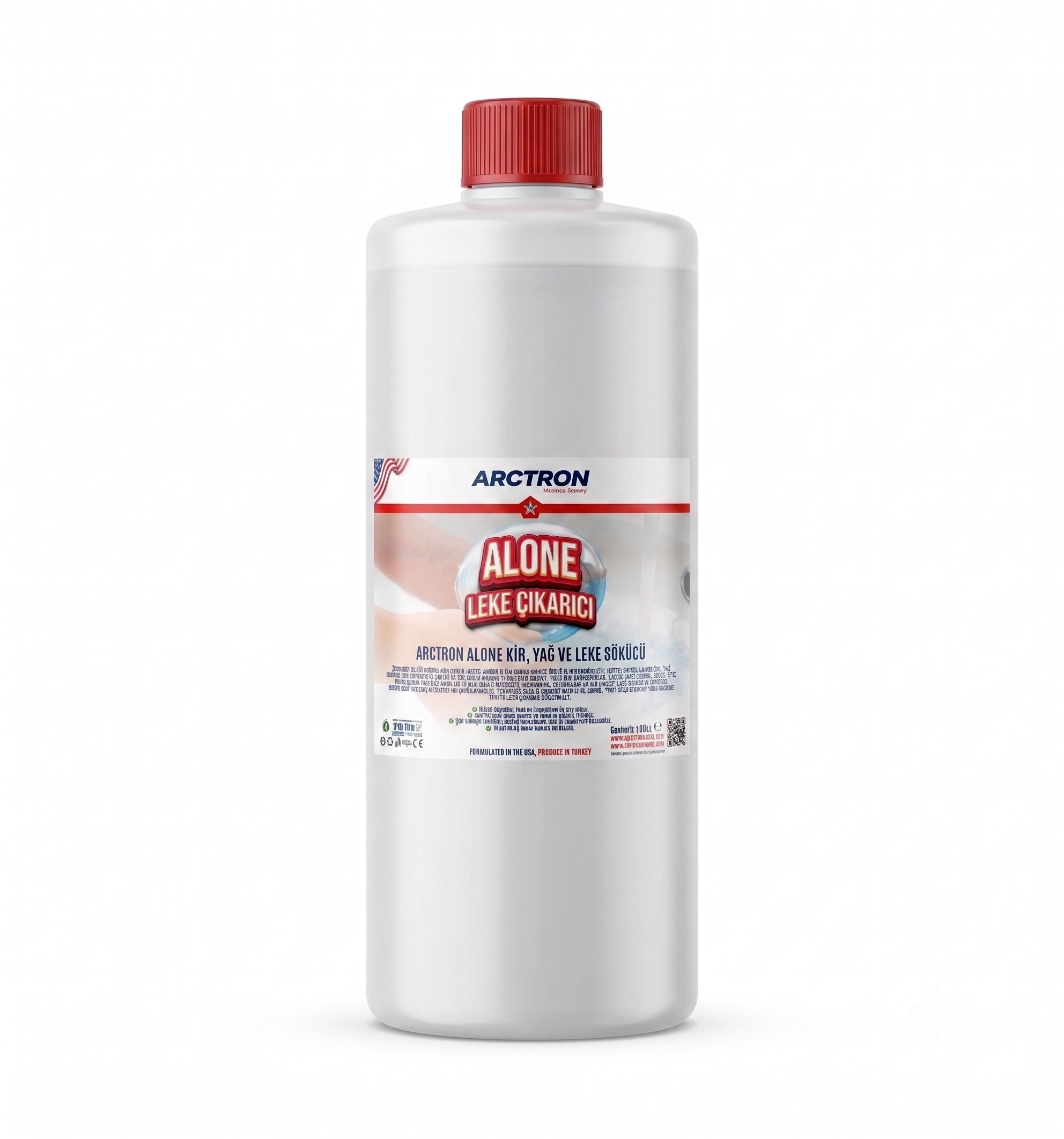 ARCTRON Alone – Kan, Kir, Yağ ve Leke Sökücü Yardımcı Yıkama Ürünü - 1 KG