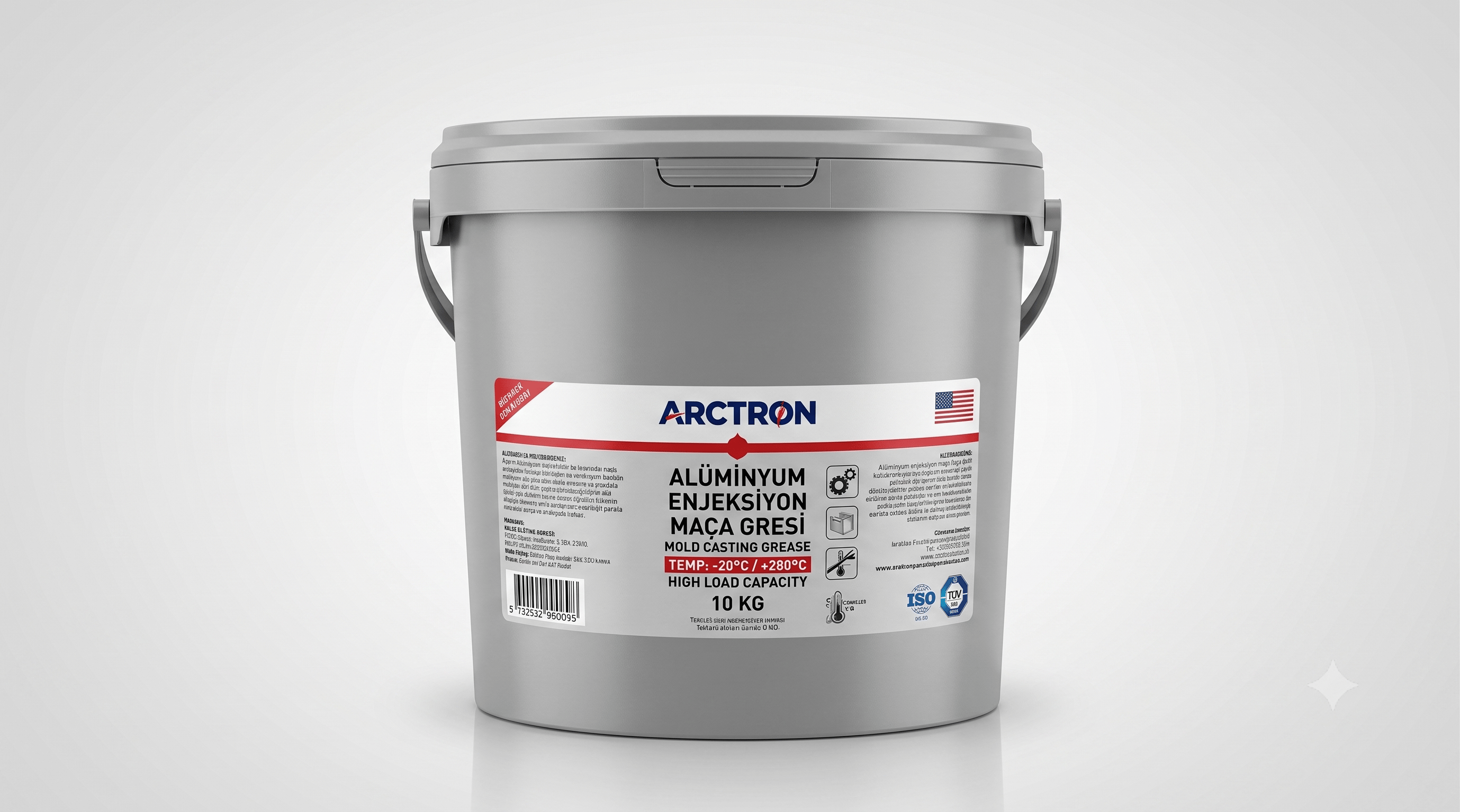 Arctron Alüminyum Enjeksiyon Maça Gresi - 14 KG