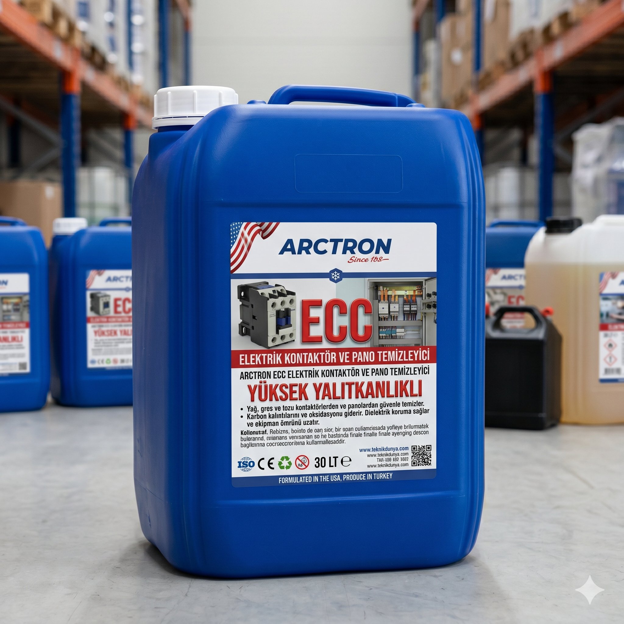 ARCTRON ECC Elektrik Kontaktör ve Pano Temizleyici - Yüksek Yalıtkanlıklı