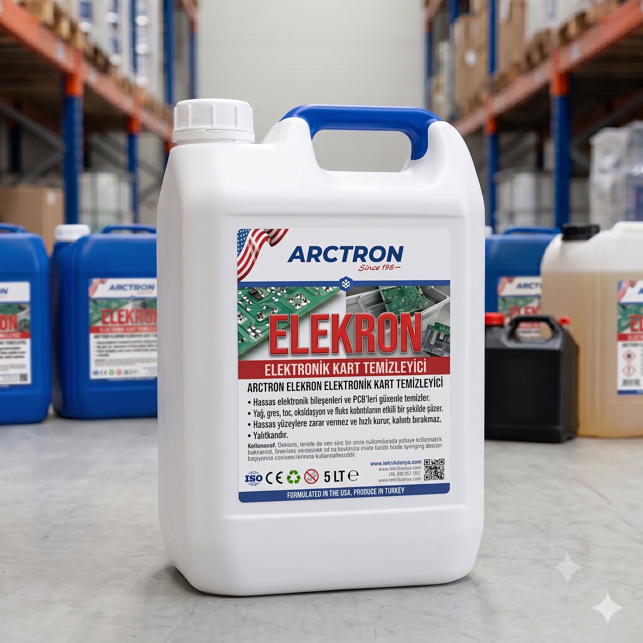 ARCTRON ELEKRON Elektronik Kart Temizleyici - 5 KG
