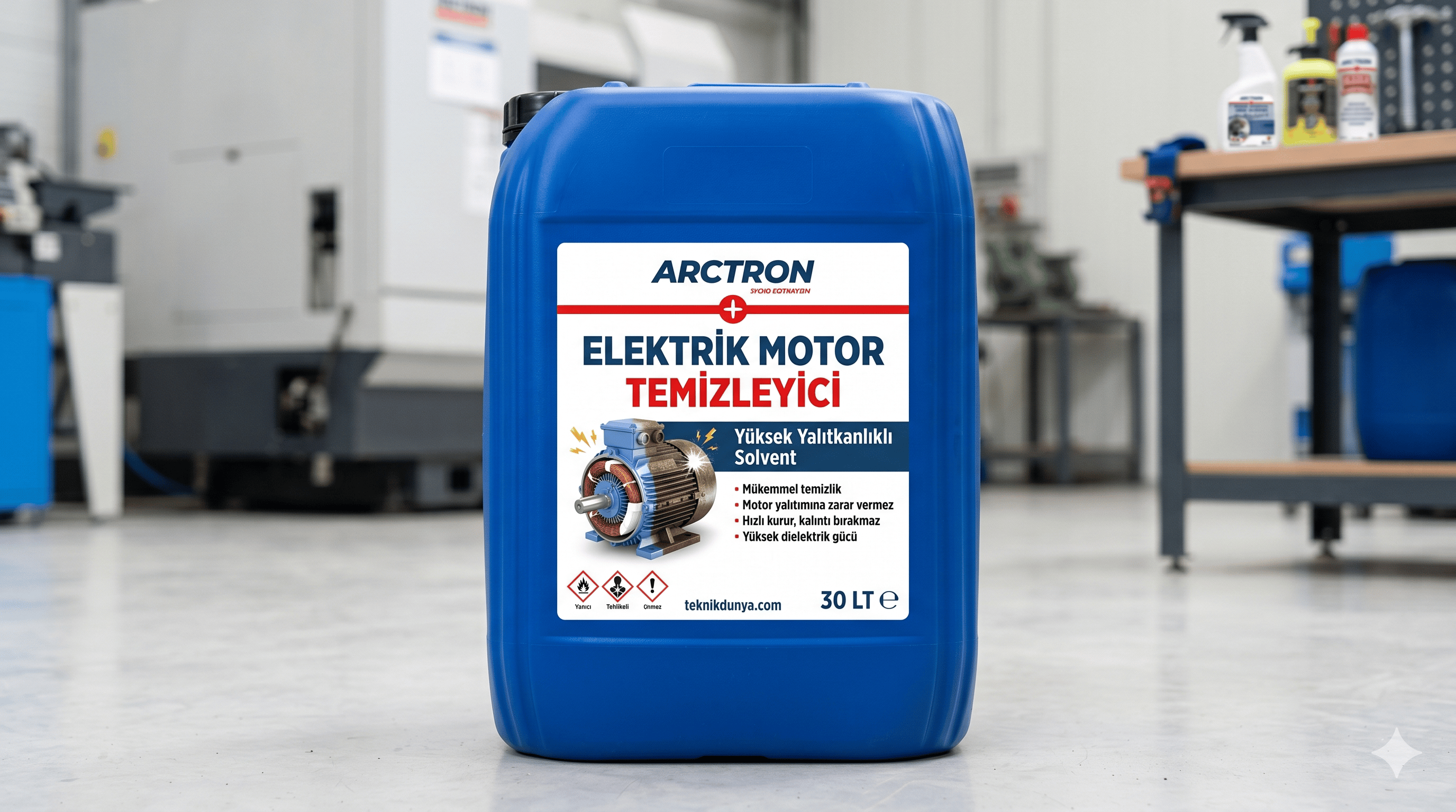 ARCTRON EMC Elektrik Motor Temizleyici - Yüksek Yalıtkanlıklı Solvent