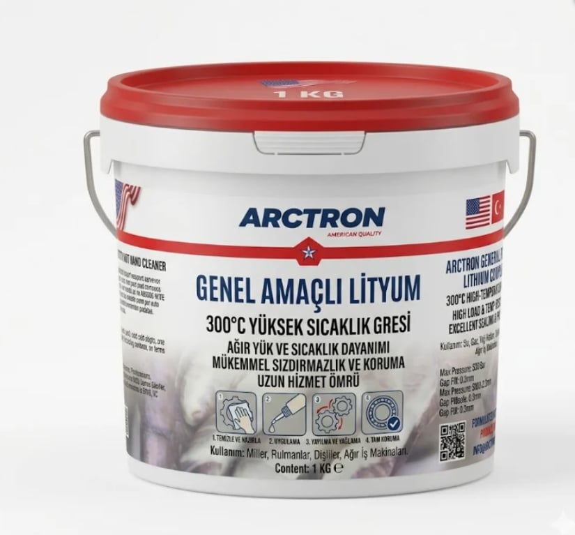 ARCTRON Genel Amaçlı Lityum Kompleks 300°C Gres - 500 GR
