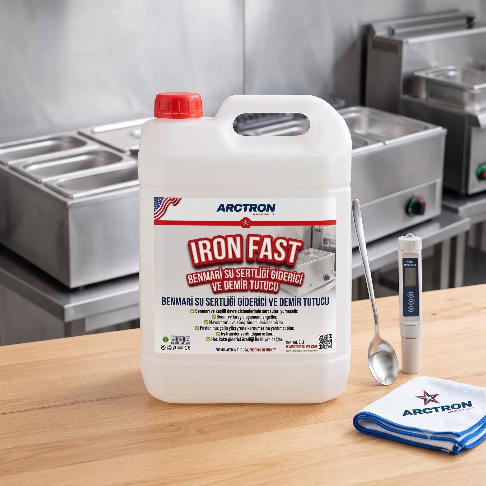 ARCTRON IRON FAST Benmari Su Sertliği Giderici ve Demir Tutucu - 5 KG